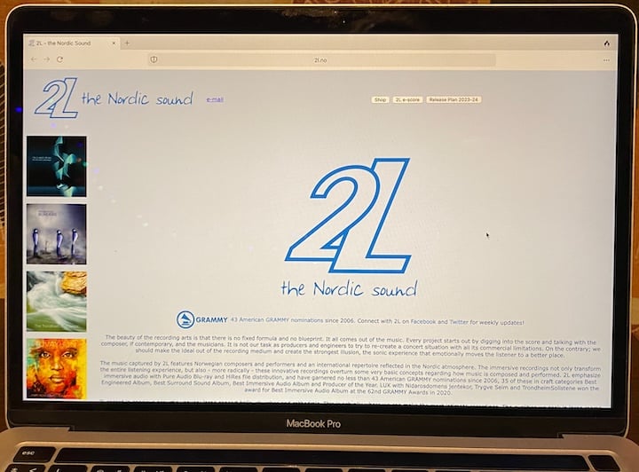 2L The Nordic Sound audio downloads