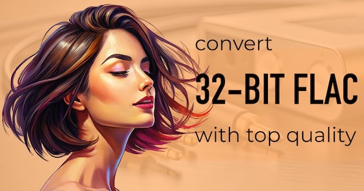 32-bit FLAC converter software. AuI ConverteR