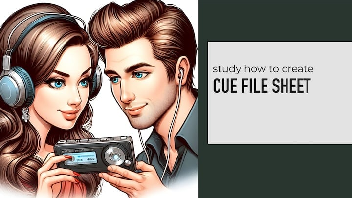 CUE File Sheet [CUE How to Create? Examples]