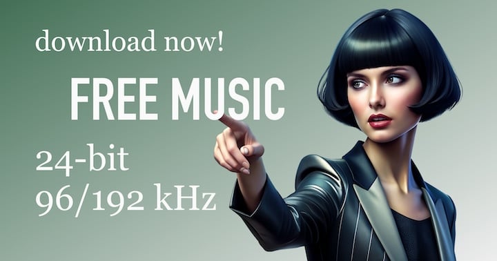 Download FLAC music 24bit 96/192 kHz