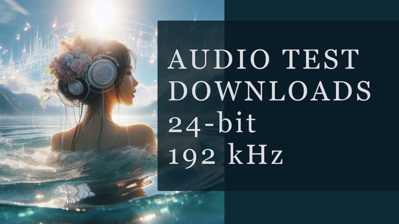 video: 24-bit/192 kHz high-resolution downloads