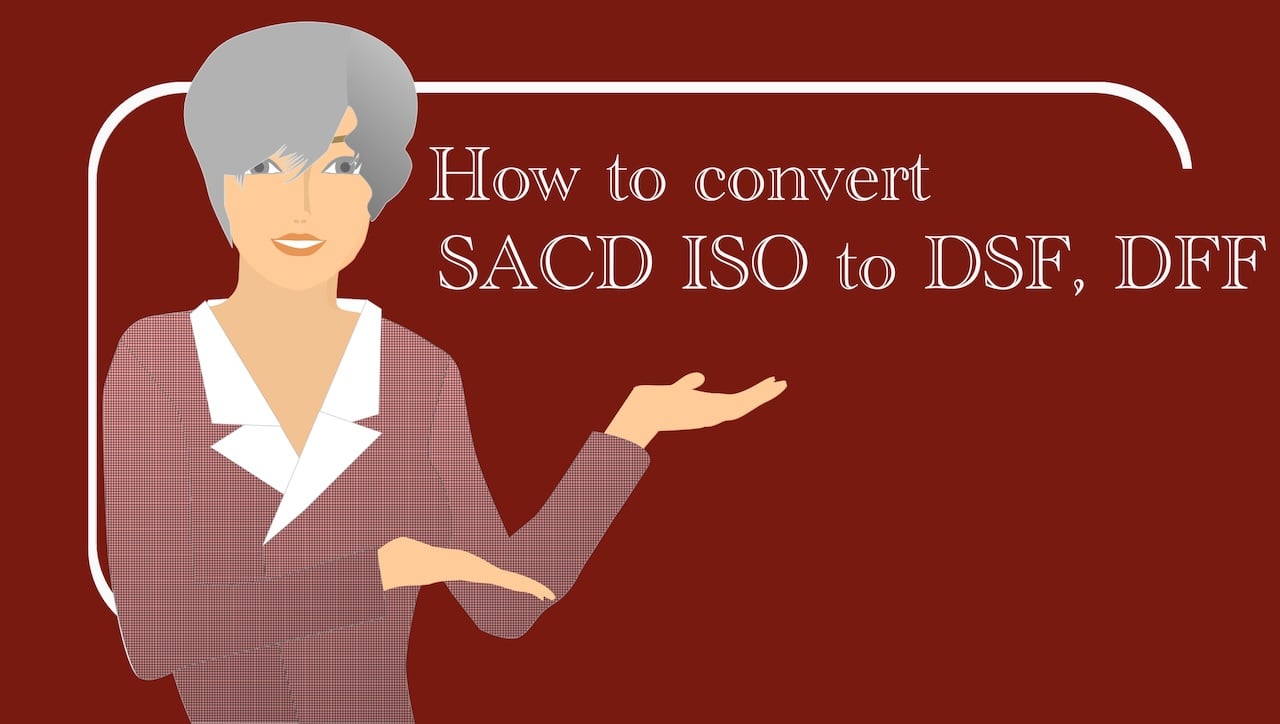 vídeo: Como converter arquivos SACD ISO para DSF, DFF [Mac, Windows]