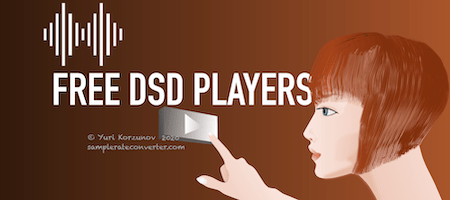 CDrippeDSD Player Software List [Comparison, Features]rsoftwarefeatures